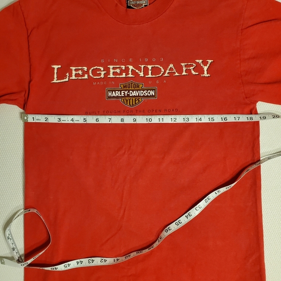 🔥Vintage 1998 Harley-Davidson Tee Red Size M🔥 - Picture 8 of 8